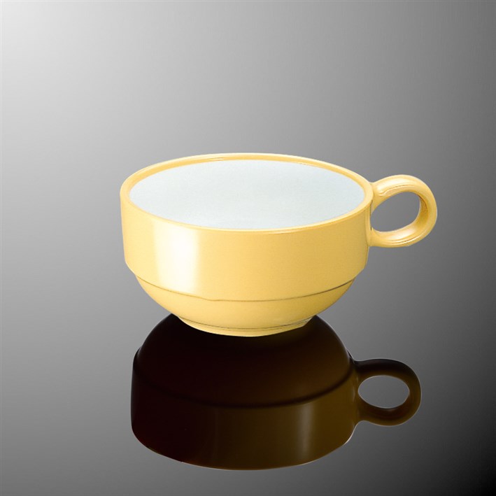 メラミン 柄付 スープカップ C18 国際化工（マルケイ）23個 C18 PY / 柄付スープカップ - 国際化工